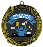 Workplace Novelty Medals Assortment | White Elephant Coworker Funny Awards | Humorous Prizes For Family and Friends