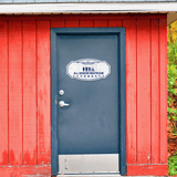 Victorian Plus All Gender Restroom Wall or Door Sign Easy Installation | Business & Public Bathroom Signs