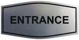 Signs ByLITA Fancy Entrance Sign | Legible Lettering | Easy No-Tool Installation | Powerful Foam Tape