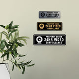 Standard Property Under 24Hr Video Surveillance Wall or Door Sign