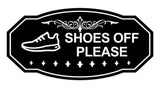 Victorian Shoes Off Please (Sneaker) Wall or Door Sign