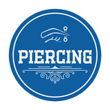 Signs ByLITA Circle Piercing Wall or Door Sign