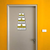 Classic Framed Plus Confined Space – Entry Requires Safety Equipment Door or Wall Sign | Miscellaneous Warning Signs - Industrial & Construction