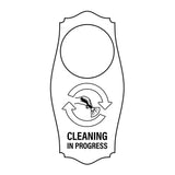 Signs ByLITA Cleaning in Progress Door Hanger