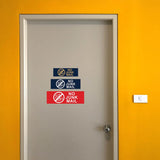 Basic No Junk Mail Wall or Door Sign