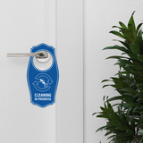 Signs ByLITA Cleaning in Progress Door Hanger
