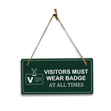 Business & Workplace Decor 5x10 Hanging Plus Wall or Door Sign