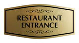 Signs ByLITA Fancy Restaurant Entrance Wall or Door Sign