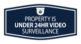 Signs ByLITA Fancy Property Is Under 24hr Video Surveillance Wall or Door Sign