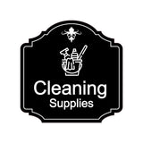 Heritage Plus Cleaning Supplies Wall or Door Sign | Home Decor