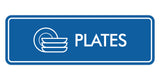 Signs ByLITA Standard Plates Door or Wall Sign Easy Installation | Durable Construction | Kitchen Essentials | Hygiene | AirBnB Signs