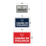 Signs ByLITA Classic Framed Cámara en Vigilancia Security Wall or Door Sign
