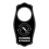 Signs ByLITA Cleaning in Progress Door Hanger