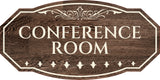 Victorian Plus Conference Room Wall or Door Sign | Legal and Courtroom Decoration