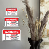 Classic Framed Plus Warning Hot Glass Will Cause Burns. Do Not Touch Glass Until Cooled. Never Allow Children To Touch Glass. Door or Wall Sign