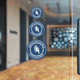 Circle Plus Seats For People With Children Wall or Door Sign | Safety Signs For Business