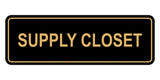 Signs ByLITA Standard Supply Closet Wall or Door Sign | Office Signage