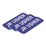 Jr Usher 1 x 3" Name Tag, (3 Pack)