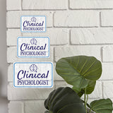 Classic Framed Plus Clinical Psychologist Wall or Door Sign | Office Signage