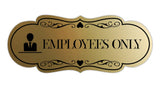Designer Employees ONLY (Worker) Wall or Door Sign