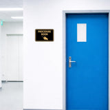 Classic Framed Procedure Room Wall or Door Sign