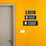 Standard Plus Keep Fridge Door Closed Wall or Door Sign | Home Decor