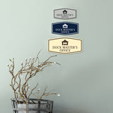 Fancy Dock Master's Office Wall or Door Sign