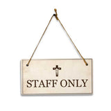 Funeral Home & Memorial Signs - 5 x 10" Hanging Signs