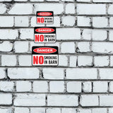 Classic Framed Plus Danger No Smoking In Barn Door or Wall Sign | Farm/Barn Warning Signage