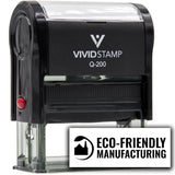 All Quality Eco-Friendly Manufacturing Self-Inking Rubber Stamp