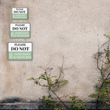 Classic Framed Plus Please Do Not Dump Paint In Waste Bins Door or Wall Sign | Waste Disposal Etiquette