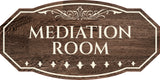 Victorian Plus Mediation Room Wall or Door Sign | Legal and Courtroom Decoration