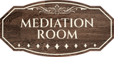 Victorian Plus Mediation Room Wall or Door Sign | Legal and Courtroom Decoration