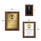 Better Luck Next Time Novelty Funny Customizable Award Plaque | Funny Parody Achievement Personalizable Plaques