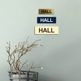 Basic Hall Wall or Door Sign