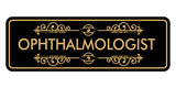 Signs ByLITA Standard Ophthalmologist Wall or Door Sign