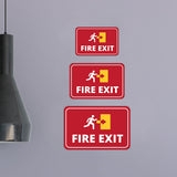 Classic Framed Plus Fire Exit Wall or Door Sign | Workplace Health and Safety