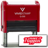 All Quality Make it Happen Agenda Planning Stamps