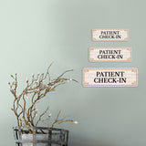 Standard Plus Patient Check-In Door or Wall Sign | Office Signage