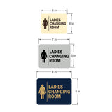 Signs ByLITA Classic Framed Ladies Changing Room Wall or Door Sign