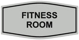 Signs ByLITA Fancy Fitness Room Sign | Durable Plastic | Vibrant Colors | Powerful Foam Tape