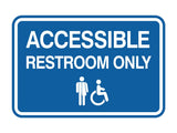 Signs ByLITA Classic Framed Accessible Restroom Wall or Door Sign