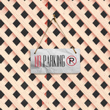 No Parking 5" x 10" Hanging Wall or Door Sign | Rustic Twine | Signs for Home and Business