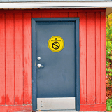 Circle Plus No Cell Phones Wall or Door Sign | Easy Installation | Office & School Warning Signage