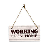 Signs ByLITA Home Room Signs 5x10 Hanging Plus Wall or Door Sign | Home Room Signage Décor