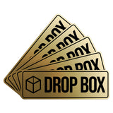 Standard Drop Box Wall or Door Sign (Multipack)