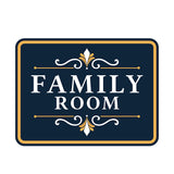 Classic Framed Plus Family Room — Wall or Door Sign | Funeral and Memorial Services - Room & Area - Sign