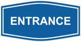 Signs ByLITA Fancy Entrance Sign | Legible Lettering | Easy No-Tool Installation | Powerful Foam Tape