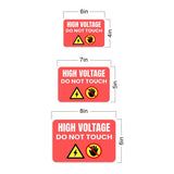 Classic Framed Plus High Voltage - Do Not Touch Door or Wall Sign | Safety and Maintenance