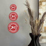 Circle Plus Keep Out Of Reach Of Children Wall or Door Sign | Safety Signs For School